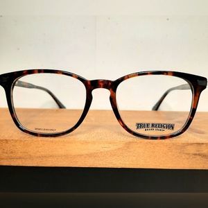 NEW prescription-ready eyeglass frame, Tortoise Brown glasses full rim 53-19-145